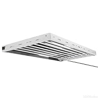 4 ft. - 8 Lamp - F54T5-HO - Fluorescent Grow Light Fixture - Spectralux 6500K Lamps and Wire Hangers Included - Sun Blaze T5-48