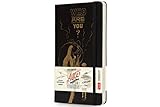 Moleskine Alice's Adventures in Wonderland Limited Edition Notebook, Large, Plain, Black, Hard Cover (5 x 8.25)