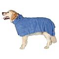 Trixie Bademantel/Hunde, Gr. XL, Mikrofaser, 75 cm, blau