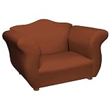Product details for Fancy Child-size Chair - Brown leatherette, by Fantasy Furniture