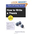 How to Write a Thesis