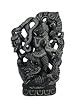 Goddess Kali Statue with Shiva on a Base Antique Hand Carved Goddess Stone Statue 12 Inche