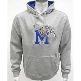 Memphis Tigers Ash Automatic Pullover Hooded Sweatshirt