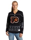 NHL Women's Philadelphia Flyers Fair Isle Fashion Jersey (Black, Large)