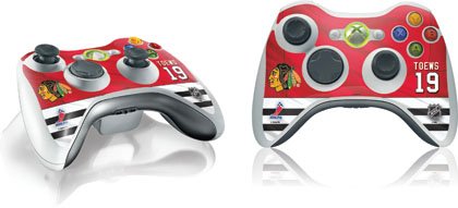 Skinit J. Toews - Chicago Blackhawks #19 Vinyl Skin for 1 Microsoft Xbox 360 Wireless Controller