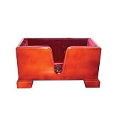 Classic Solid Instrument Stand for Cello - Hardwood Mahogany Finish
