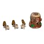 Kyjen PP01057 Hide-A-Squirrel Pet Toy, Junior