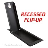 24 Flip Up Motorcycle Wheel Chock - Recessed by Marson
