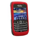 3-Layer Cell Phone Cover BlackBerry 9700 - Red