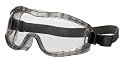 MCR Safety C2320AF Stryker Goggle, Indirect Vent, Elastic Strap, Clear Anti-Fog Lens