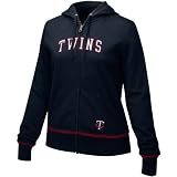 Nike Minnesota Twins Ladies Navy Blue Full Zip Fan Sweatshirt