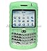Green Transparent Quality Silicone Skin Cover Case Phone Protector for Blackberry 8300 8320 8310 8330 Curve