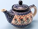 Polish Pottery 2 Cup Teapot