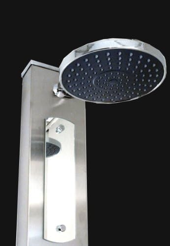 Shower Panel Tower Massage Jets Stainless W/rainfall Shower Head