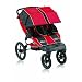 Baby Jogger Summit 360 Double Jogging Stroller, Red Black