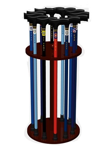 Alex Orthopedic Patriotic Cane Display Deal -- MP-00001