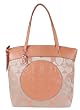 Authentic Coach Laura Signature Tote Bag 18335 Light Khaki/Peach