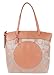 Authentic Coach Laura Signature Tote Bag 18335 Light Khaki/Peach
