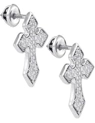 0.19CTW-DIA MICRO-PAVE EARRING