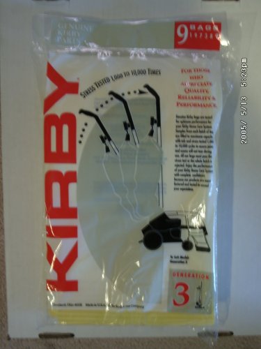 Original Kirby G3 Paper Bag 9 Pack