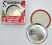 Bernardin Mason Jar Lids - Standard - Swirls