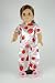 Strawberry Pajamas for 18 Inch Dolls Including the American Girl Line