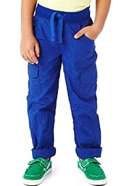 Pure Cotton Straight Leg Trousers