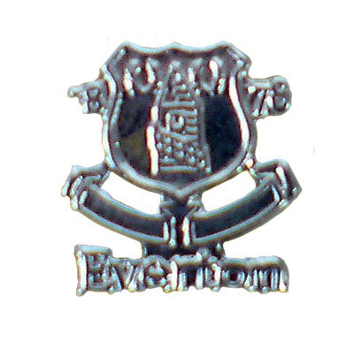 Everton FC. Mens Sterling Silver Stud Earring