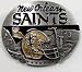 NEW ORLEANS SAINTS (LIMITED EDITION) NFL LICENSED FOOTBALL BUCKLE