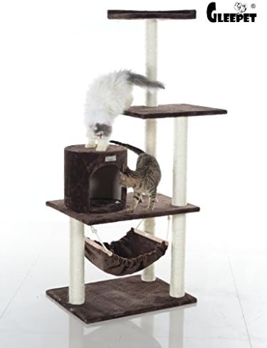 Domesticated Faux Fur Impressive Cat Tree