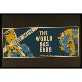 US Navy (Keep Mum, The World Has Ears) Art Poster Print - 11" X 17"
