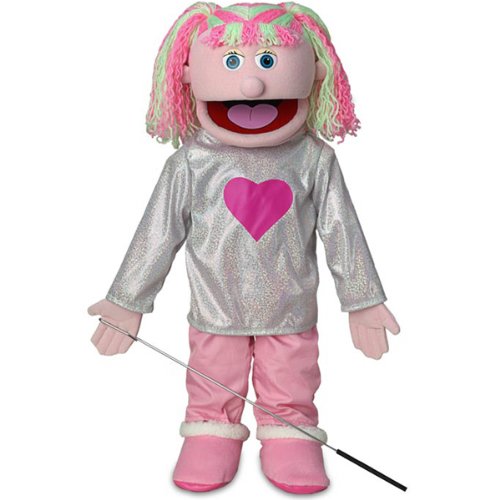 25" Kimmie, Pink Girl, Full Body, Ventriloquist Style Puppet Epic