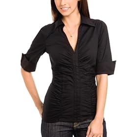 G by GUESS Cari Rouched Top