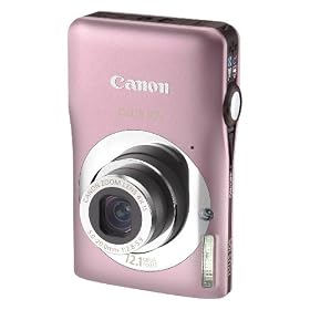 Canon IXUS 105 Digital Camera - Pink (12.1 MP, 4x Optical Zoom) 2.7 Inch PureColor LCD