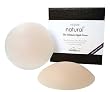 Nippies Skin - Reusable Natural Looking Ultra Thin Matte Silicone Nipple Cover Pasties - NON-ADHESIVE (forms to curves with body heat) - BEIGE