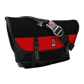 Chrome Citizen Messenger Bag - Black / Red