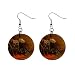 Still Life Skeleton Earrings Limited Edition Art Jewelry