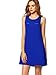 ROMWE Women's Summer Casual Sleeveless Crew Neck Cocktail Party Dress