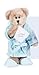 Ganz Get Well Bears 4in Blue Teddy Bear Plush
