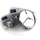 BestMercedes-Benz Four Chrome Wheel Center Cap Set Mercedes-Benz Four Chrome Wheel Center Cap Set