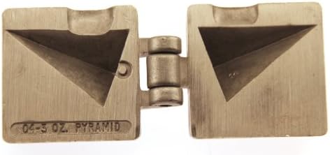 LIL MAC MIDGET Fishing Do it yourself Mold - Pyramid Sinker Weight #4 -3oz