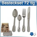 Besteckset im braunen Alukoffer