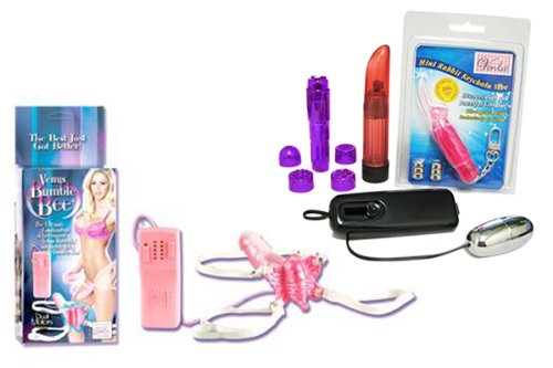 calexotics venus bumble bee bundle adult toy sex kit  more detail click!