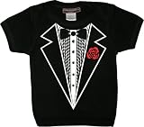 Review Rock your Baby  / Tuxedo Short Sleeve T Shirt Size 3 year