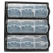 Safco Model 9 Pocket Panel Bins, Black (6110)