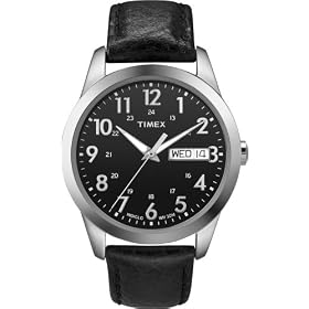 Timex Men's Casual Dress Strap Watch #T2N107