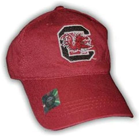 Eat More Tees University Of South Carolina Gamecocks Block C Garnet Cap