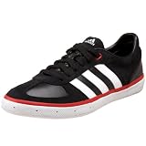 adidas Men's Samba Vulc Ii Soccer Cleat,Black/White/Light Scarlet,13 M US