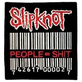 Slipknot Bar Code Rock Music Band Embroidered Iron on Patch