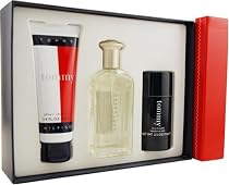 Tommy Hilfiger By Tommy Hilfiger For Men. Set-cologne Spray 3.4 OZ & Aftershave Balm 3.4 OZ & Deodorant Stick 2.5 OZ